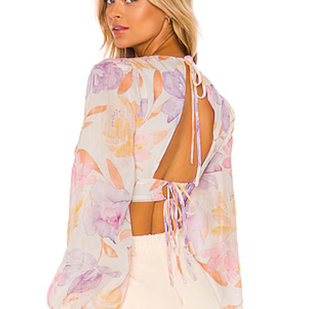 KYRA TOP IN WATERCOLOR PASTELS
MAJORELLE